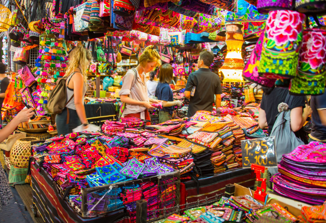 market colourful