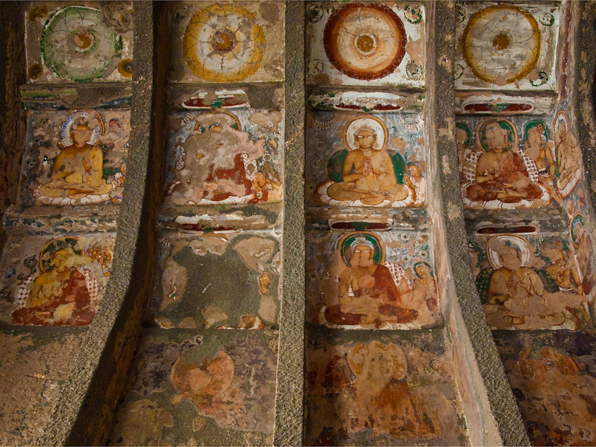 ajanta caves painting