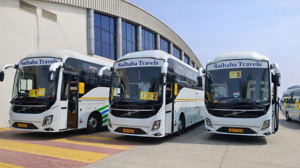 Volvo 9600 with a Washroom for Rent in Mumbai